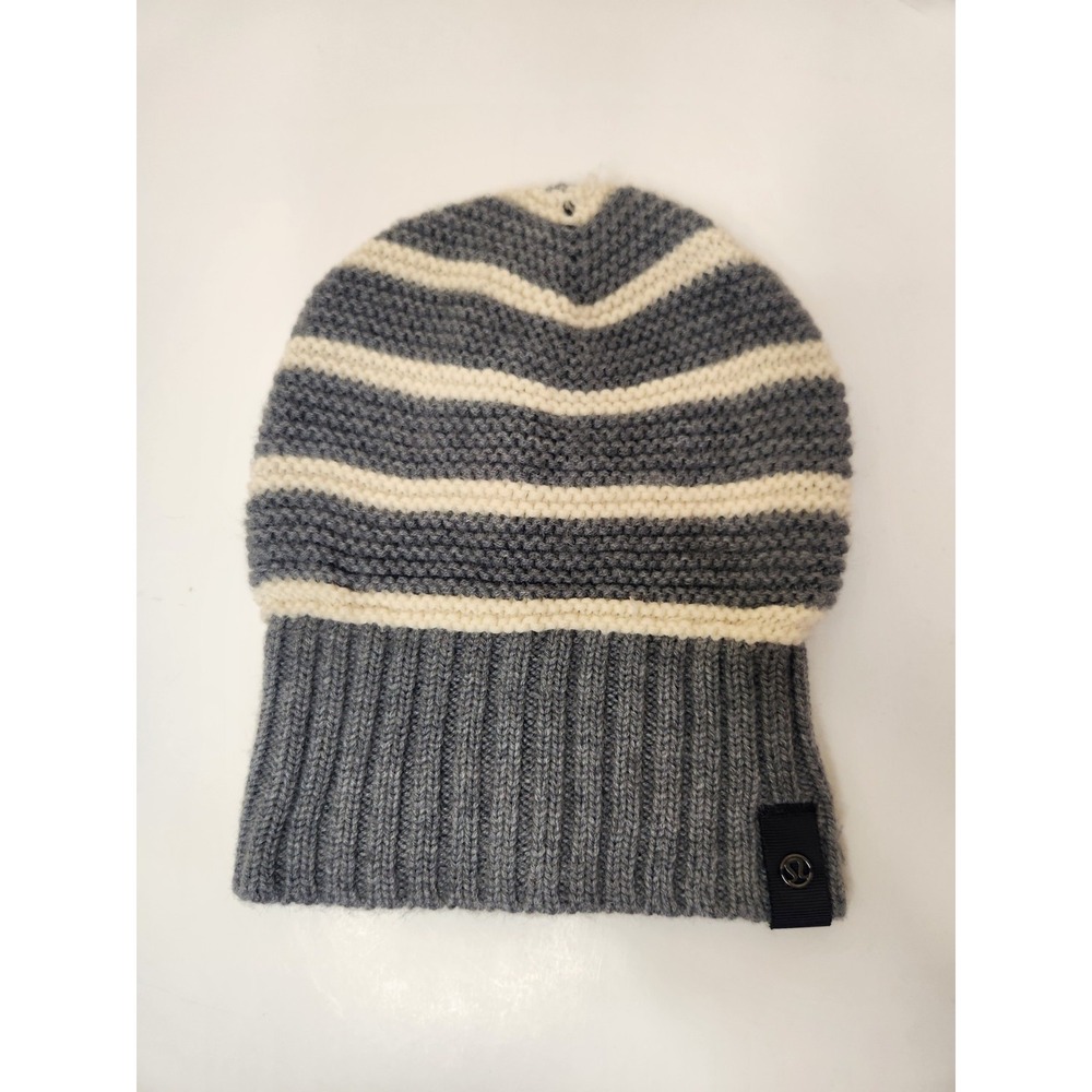 Lululemon Knit Beanie‎ OS One Size Gray Womens